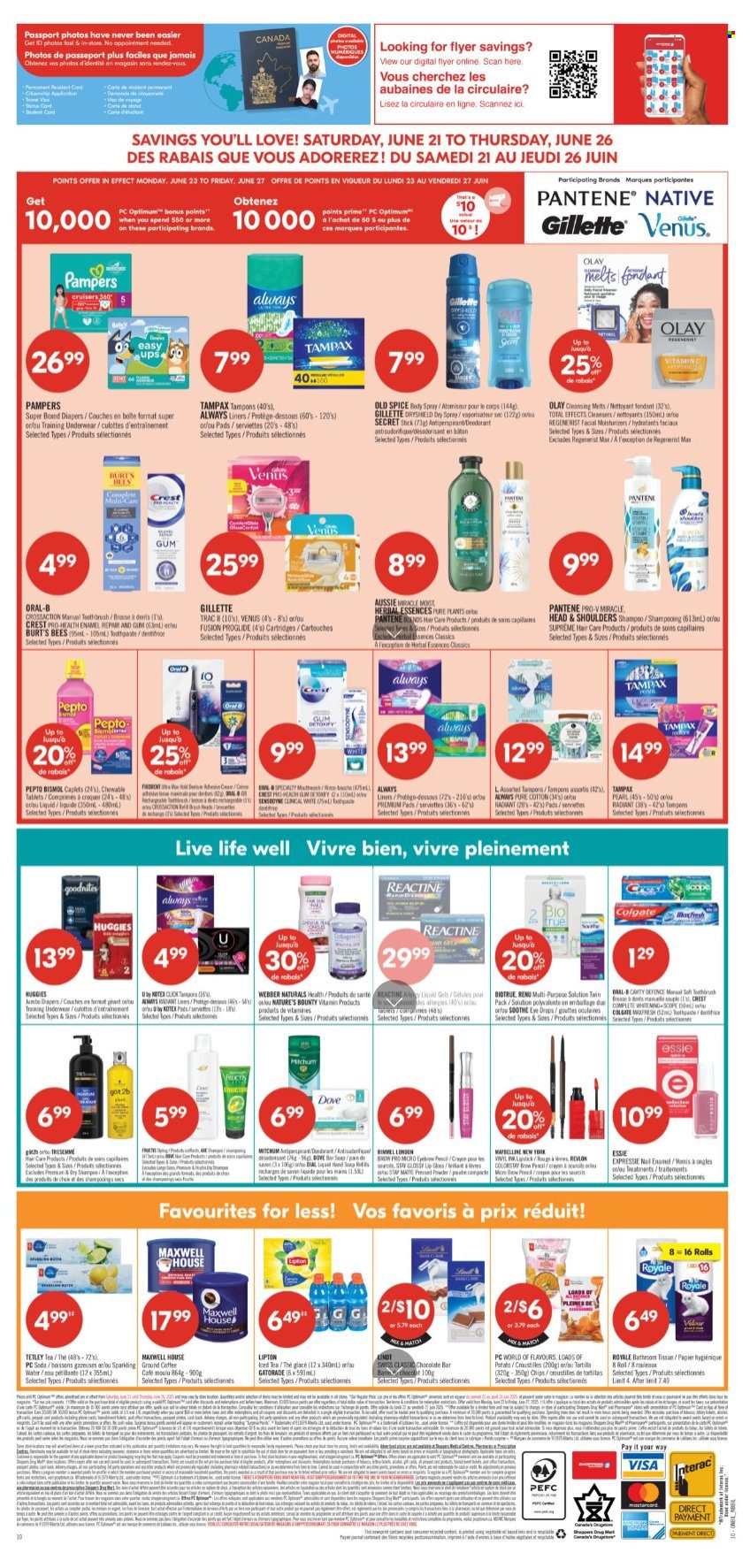 Circulaire Shoppers Drug Mart - 21 Juin 2025 - 26 Juin 2025. Page 20