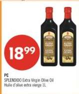 PC SPLENDIDO EXTRA VIRGIN OLIVE OIL