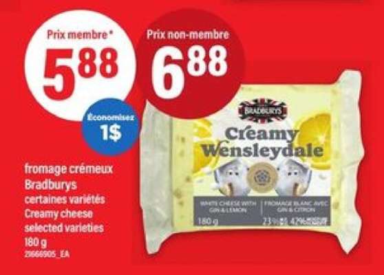Bradburys Creamy Wensleydale