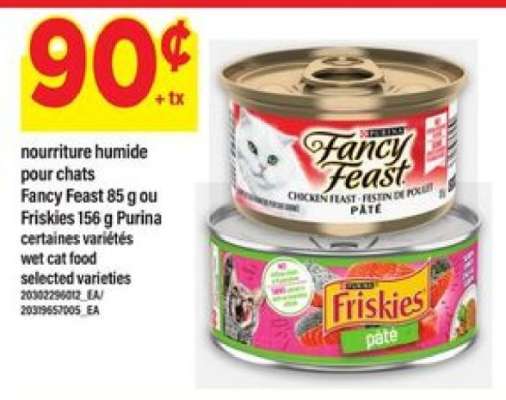 Fancy Feast ou Friskies