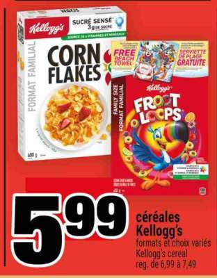 CÉRÉALES KELLOGG'S