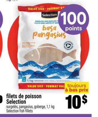 FILETS DE POISSON SELECTION