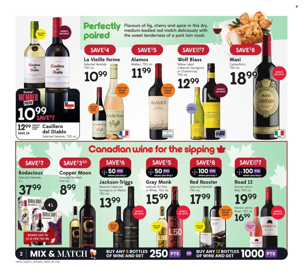 Circulaire Sobeys Liquor - 26 Juin 2025 - 02 Juillet 2025. Page 2