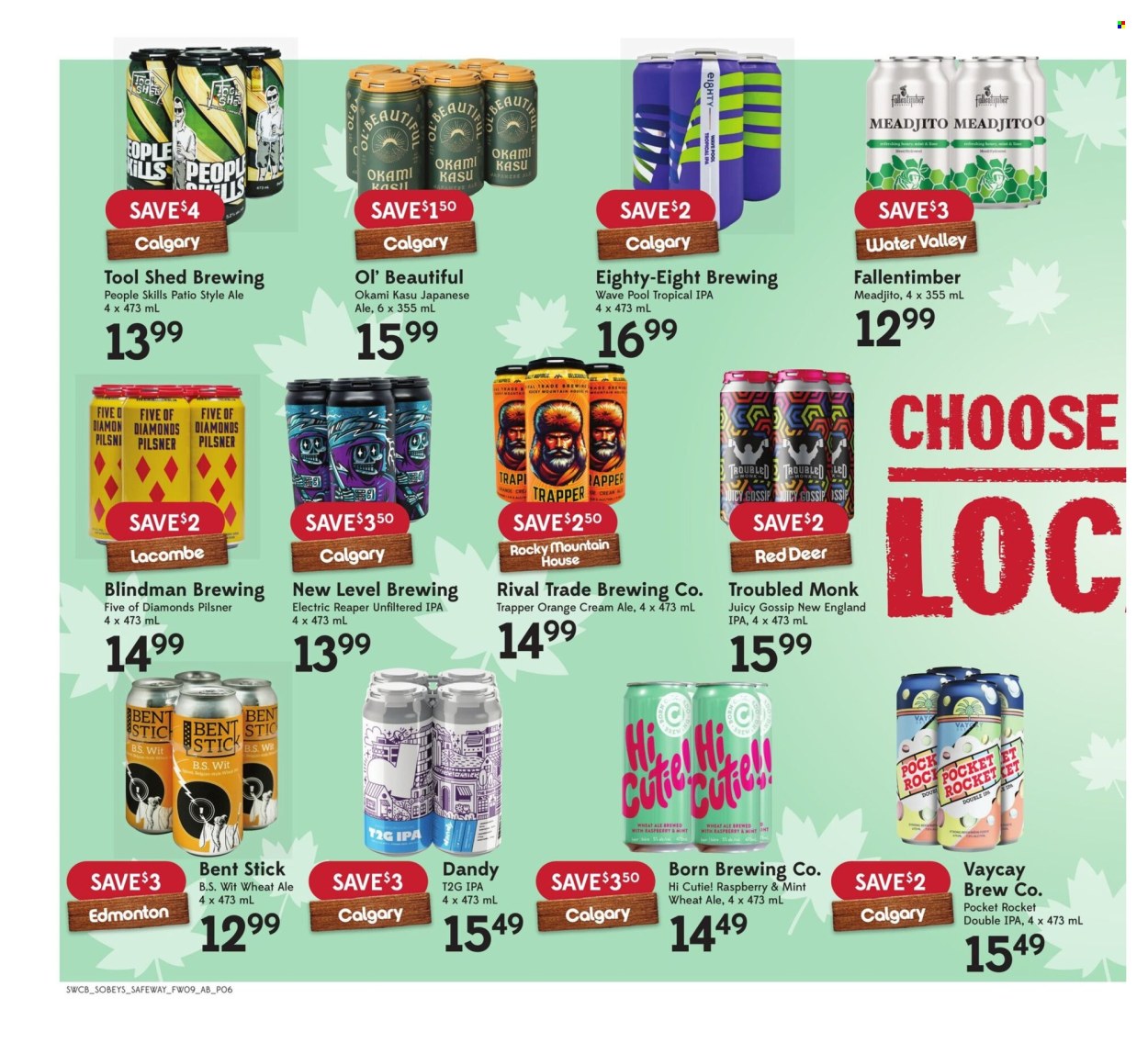 Circulaire Sobeys Liquor - 26 Juin 2025 - 02 Juillet 2025. Page 6