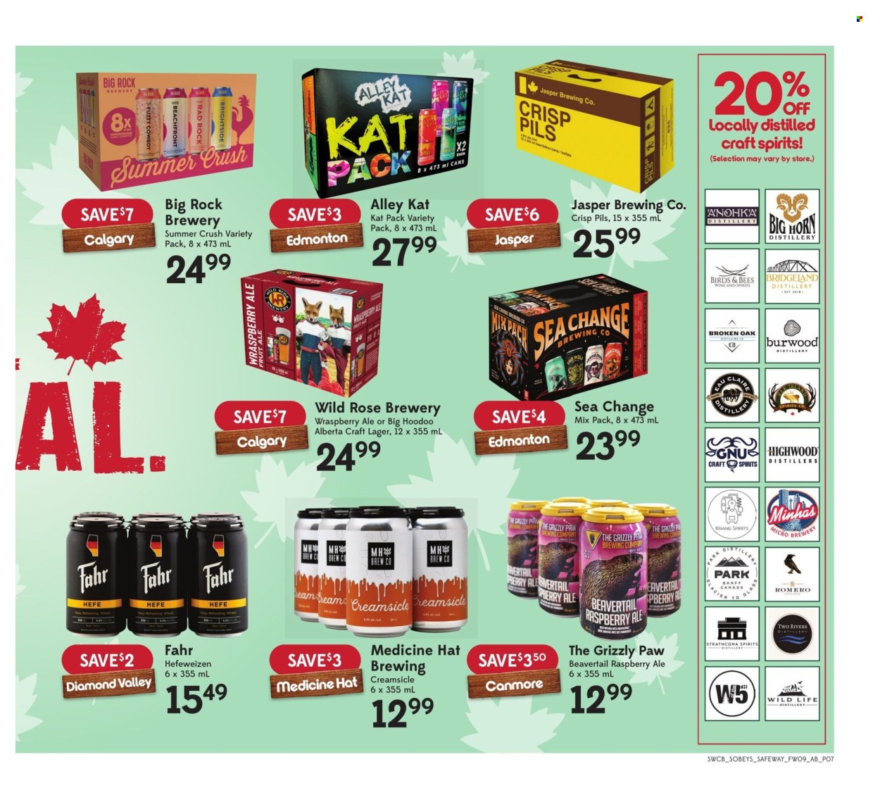 Circulaire Sobeys Liquor - 26 Juin 2025 - 02 Juillet 2025. Page 7
