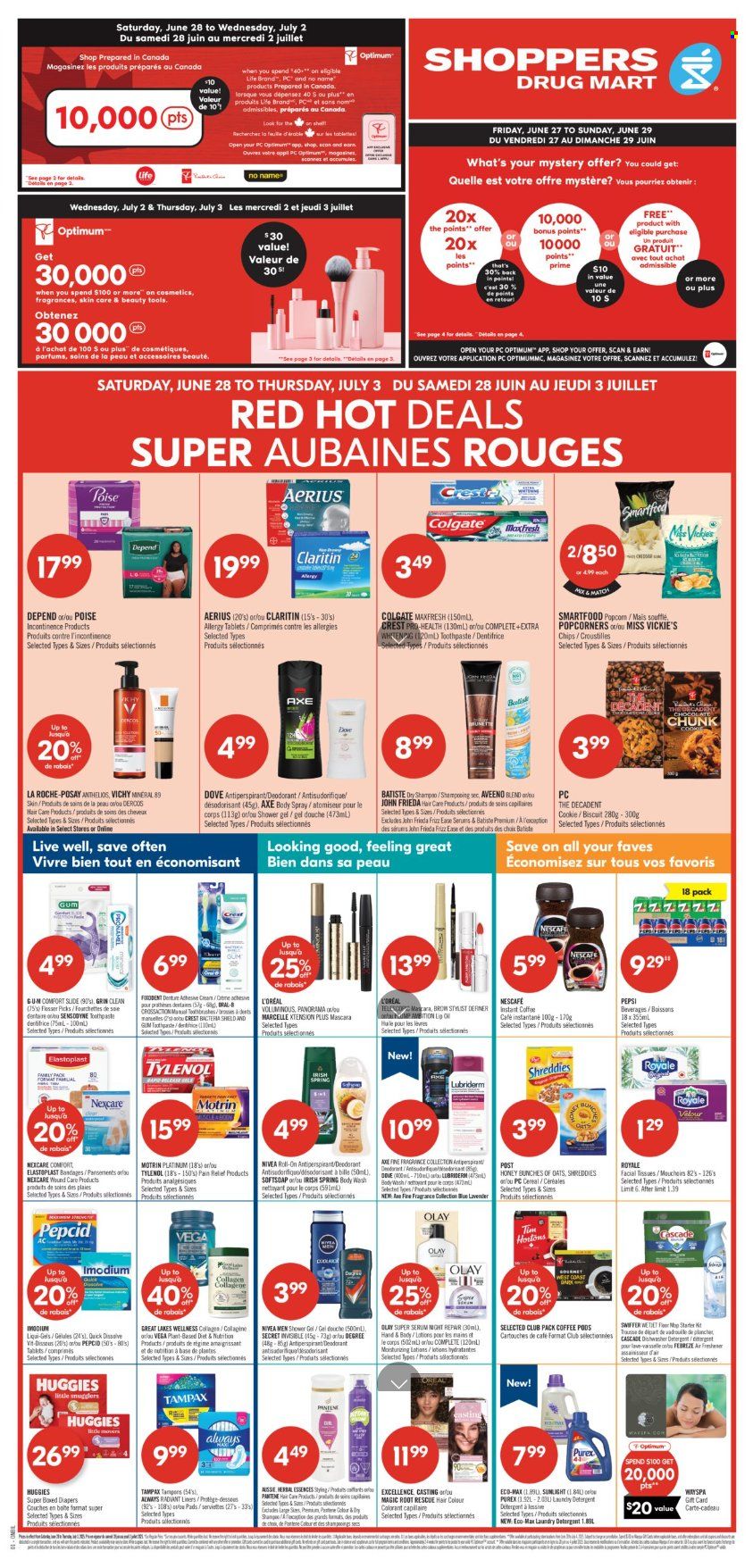 Circulaire Shoppers Drug Mart - 28 Juin 2025 - 03 Juillet 2025. Page 1
