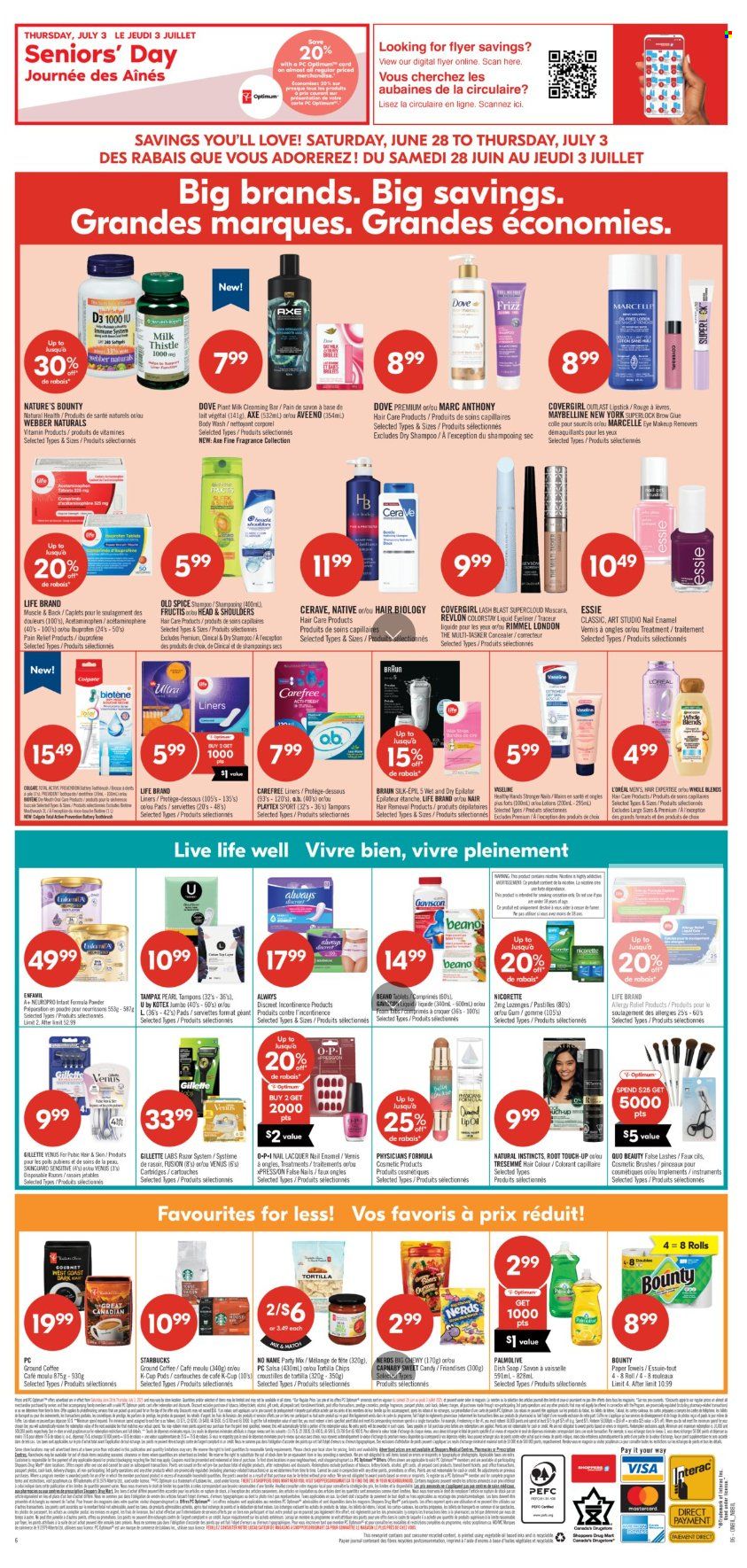 Circulaire Shoppers Drug Mart - 28 Juin 2025 - 03 Juillet 2025. Page 16