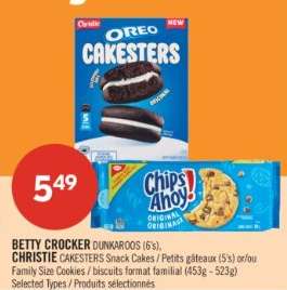 CHRISTIE CAKESTERS Snack Cakes