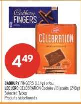 LECLERC CÉLÉBRATION Cookies / Biscuits