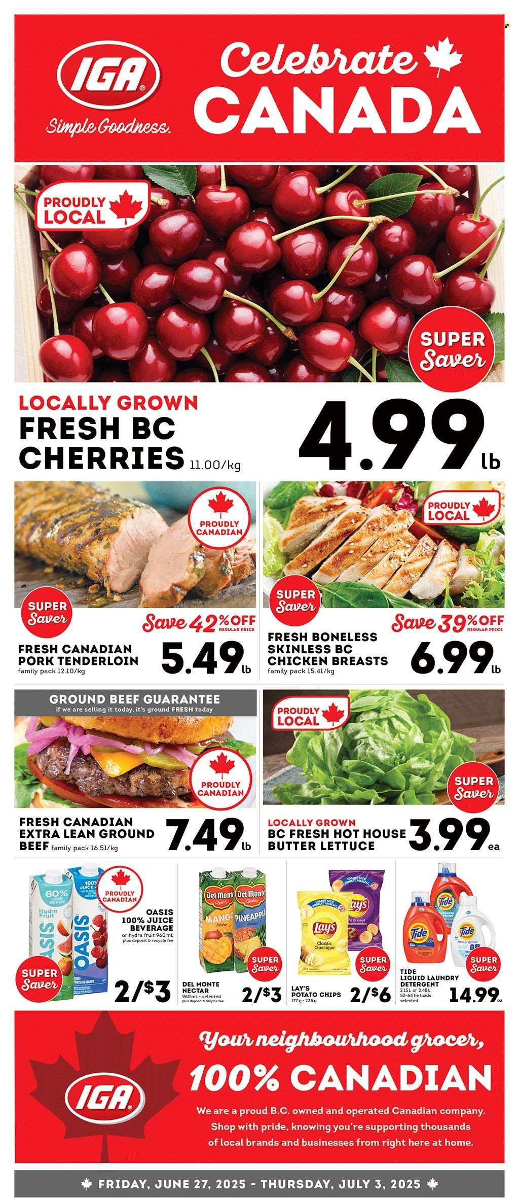 Circulaire IGA Simple Goodness - 27 Juin 2025 - 03 Juillet 2025. Page 1