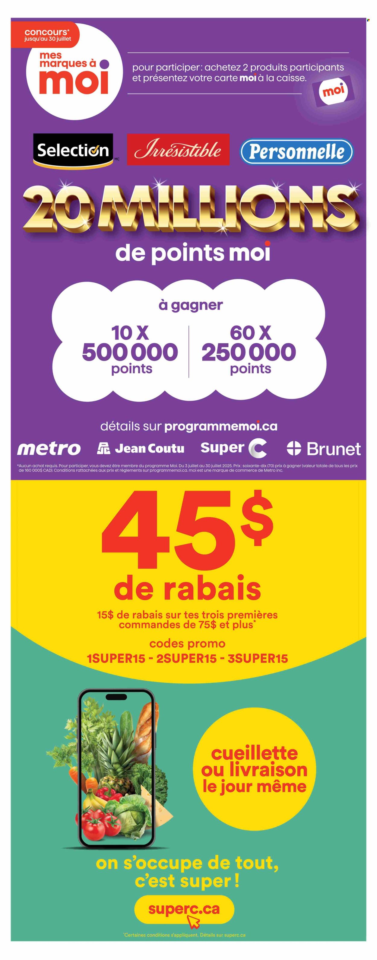 Circulaire Super C - 03 Juillet 2025 - 09 Juillet 2025. Page 4