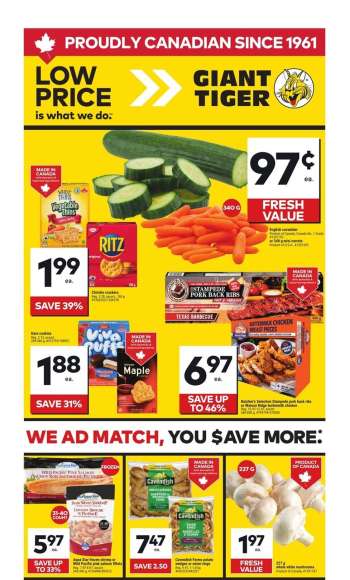 thumbnail - Circulaire Giant Tiger - Weekly Flyer