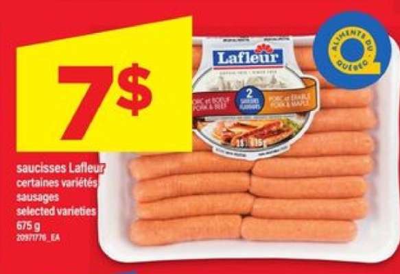 saucisses Lafleur