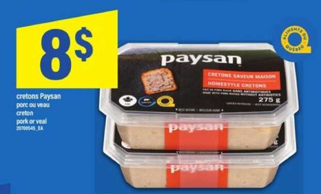cretons Paysan