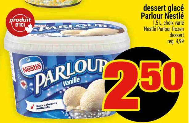 DESSERT GLACÉ PARLOUR NESTLÉ