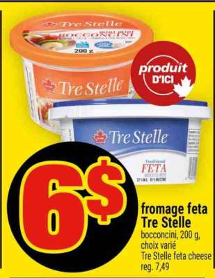FROMAGE FETA TRE STELLE