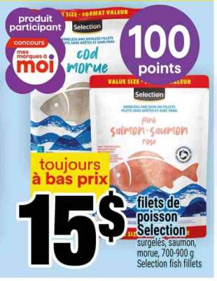 FILETS DE POISSON SELECTION