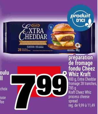 Kraft Extra Cheddar