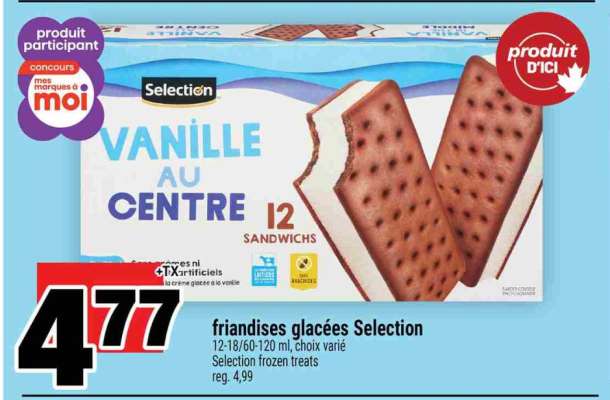 FRIANDISES GLACÉES SELECTION