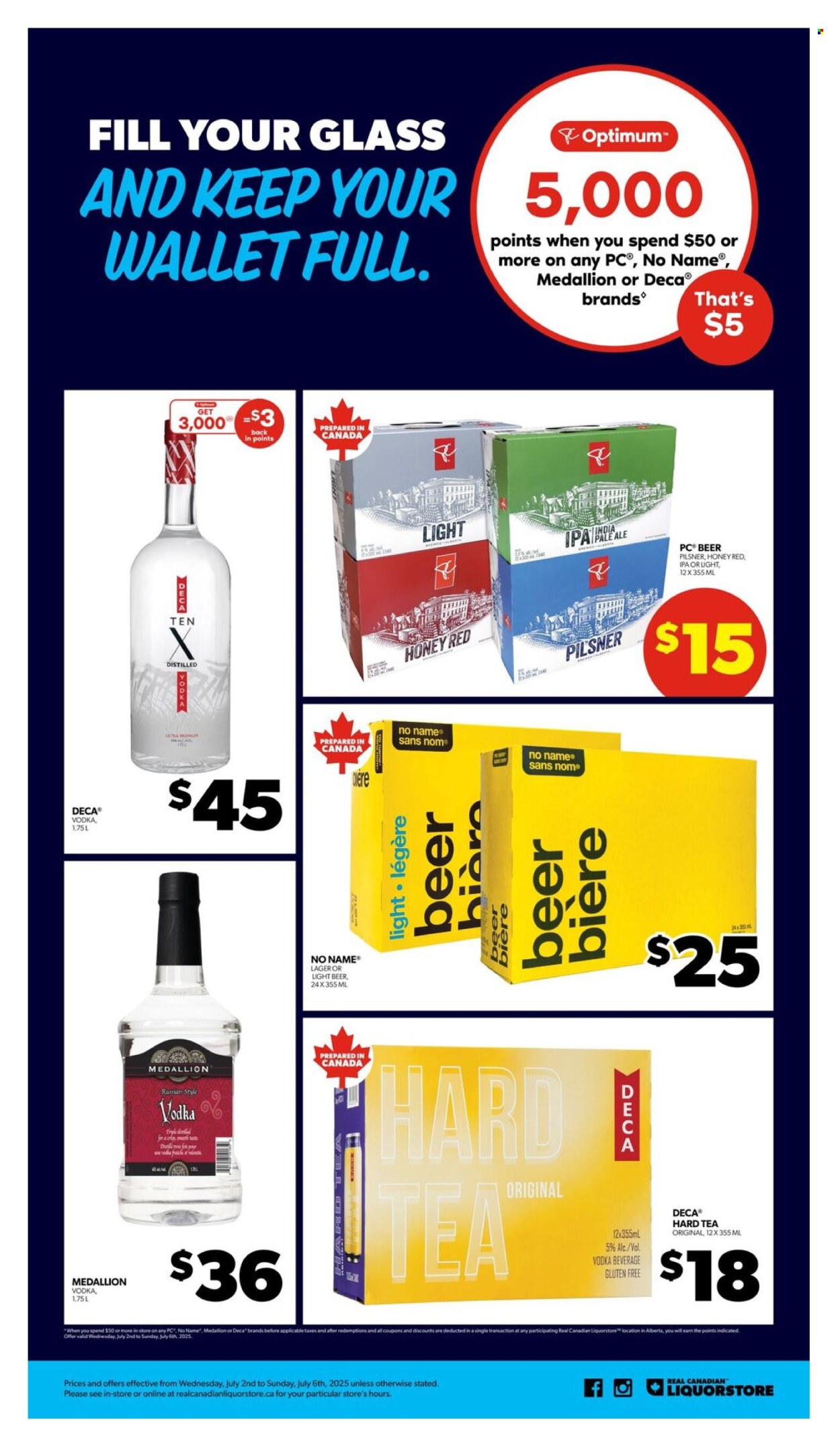 Circulaire Real Canadian Liquorstore - 02 Juillet 2025 - 06 Juillet 2025. Page 2