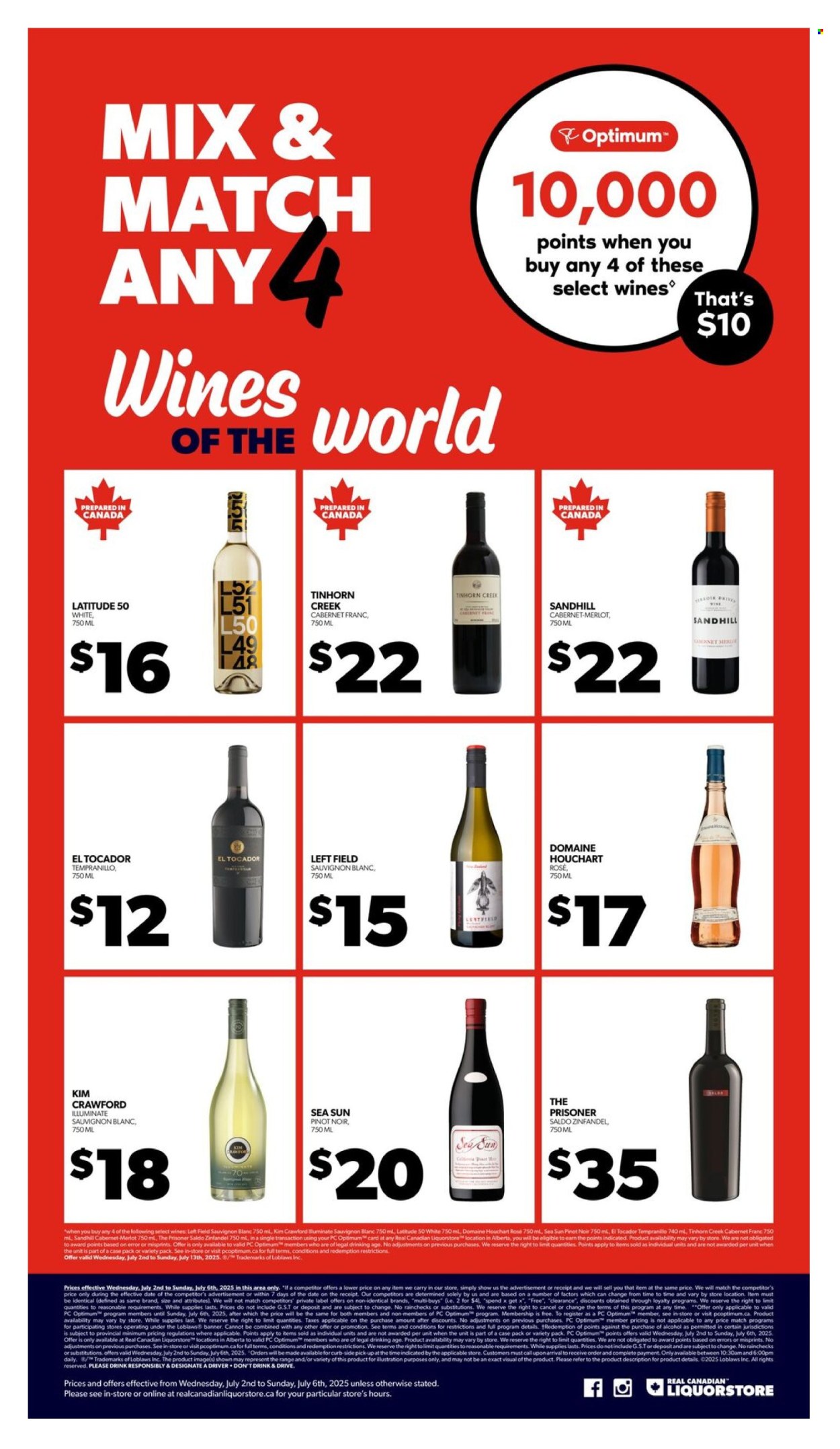 Circulaire Real Canadian Liquorstore - 02 Juillet 2025 - 06 Juillet 2025. Page 8