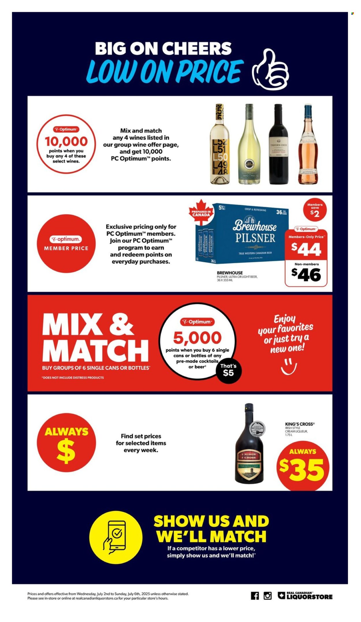 Circulaire Real Canadian Liquorstore - 02 Juillet 2025 - 06 Juillet 2025. Page 9