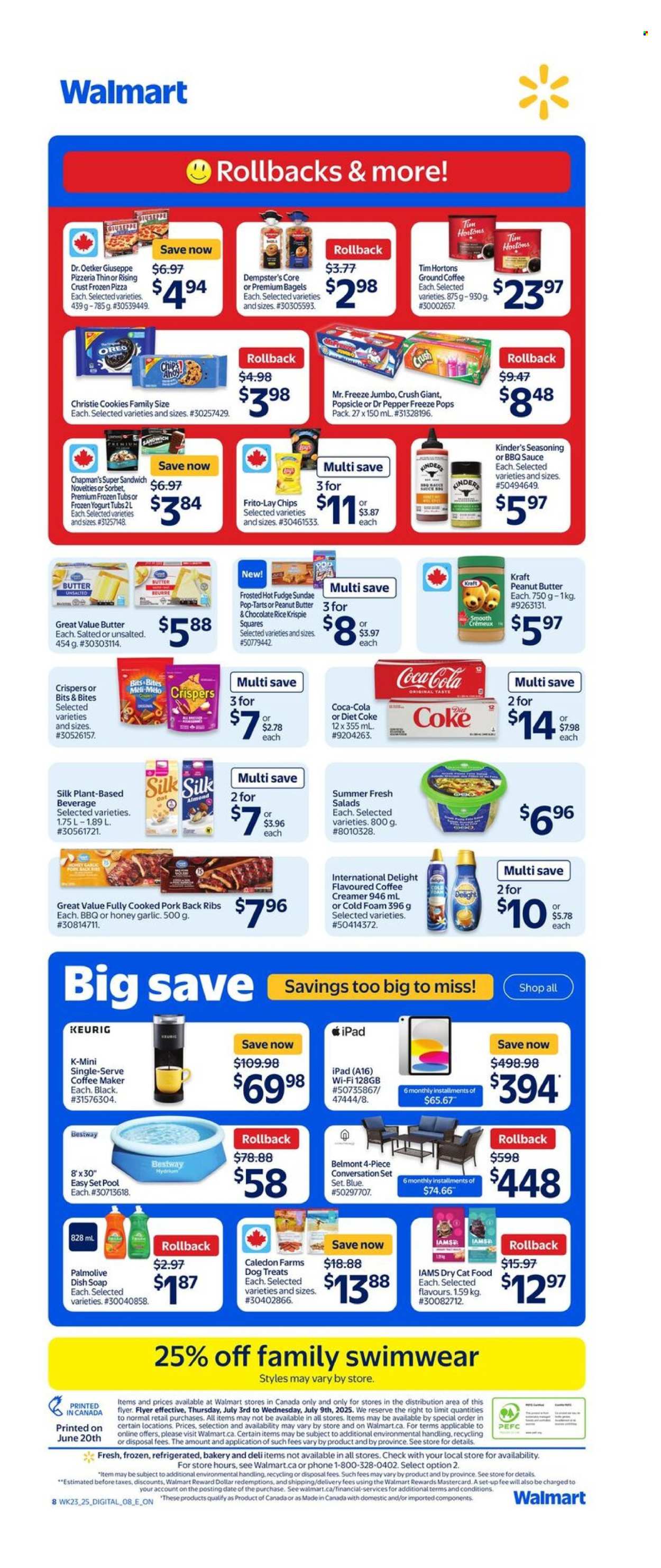 Circulaire Walmart - 03 Juillet 2025 - 09 Juillet 2025. Page 2