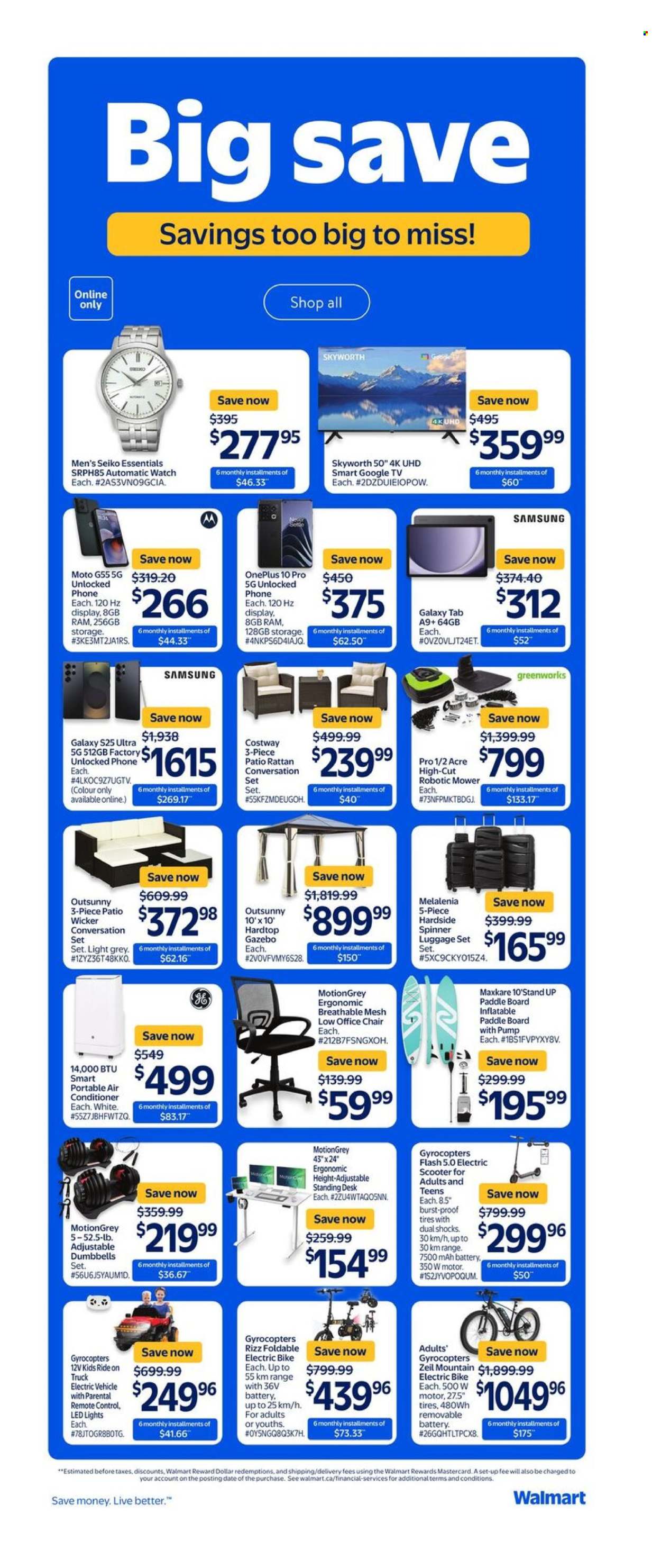 Circulaire Walmart - 03 Juillet 2025 - 09 Juillet 2025. Page 9