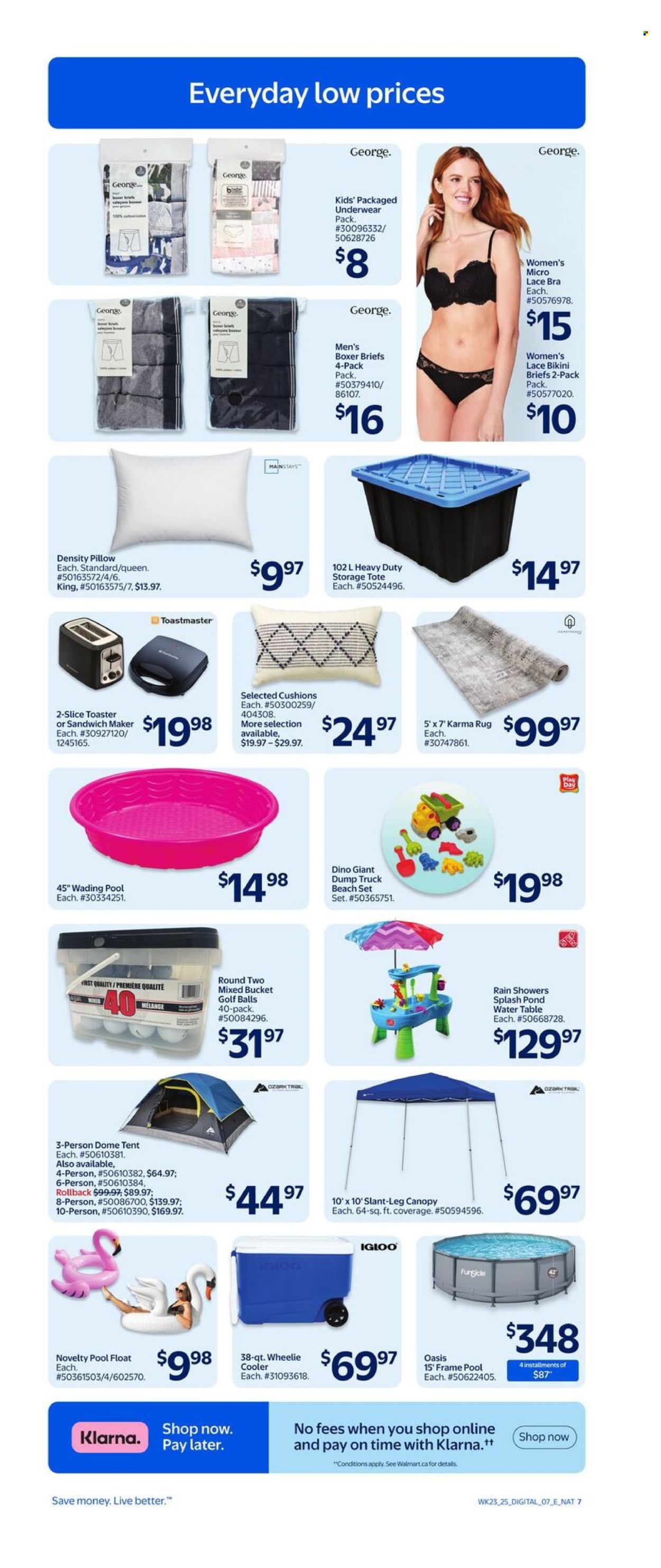 Circulaire Walmart - 03 Juillet 2025 - 09 Juillet 2025. Page 12