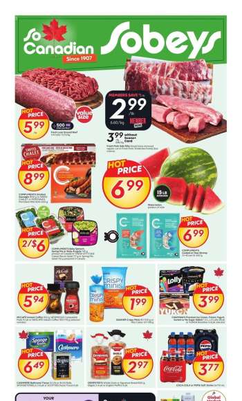 Circulaire Sobeys - 03 Juillet 2025 - 09 Juillet 2025.