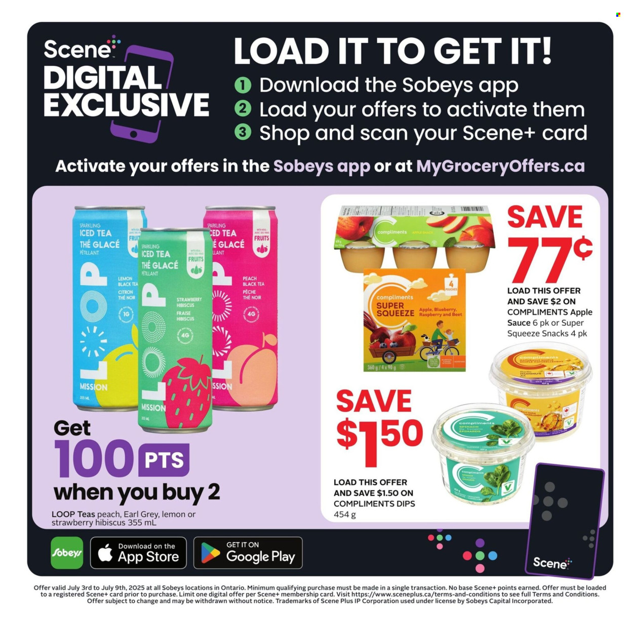 Circulaire Sobeys - 03 Juillet 2025 - 09 Juillet 2025. Page 4