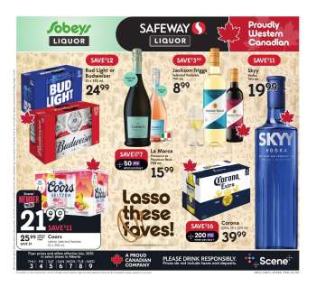 Circulaire Sobeys Liquor - 03 Juillet 2025 - 09 Juillet 2025.