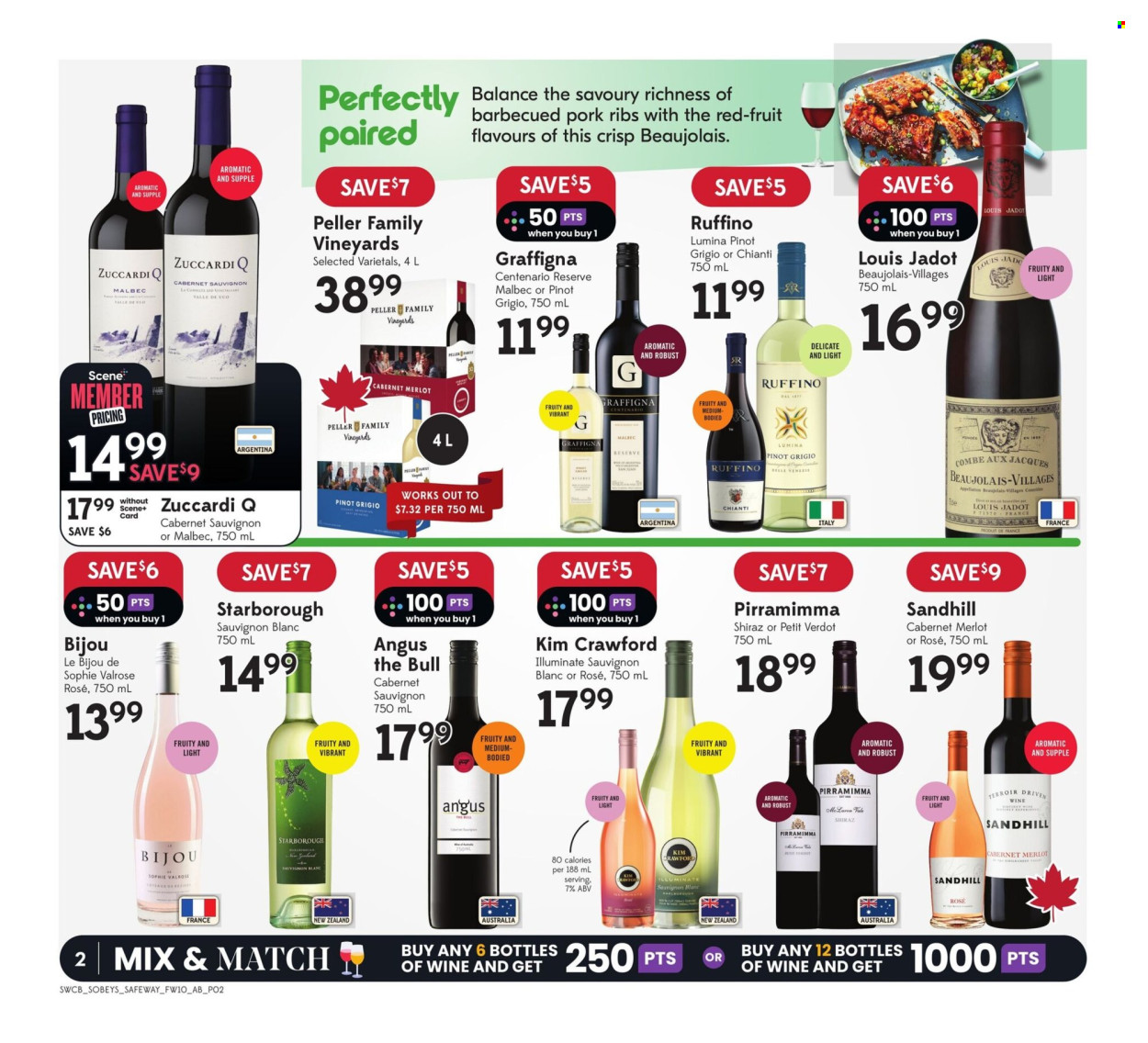 Circulaire Sobeys Liquor - 03 Juillet 2025 - 09 Juillet 2025. Page 2