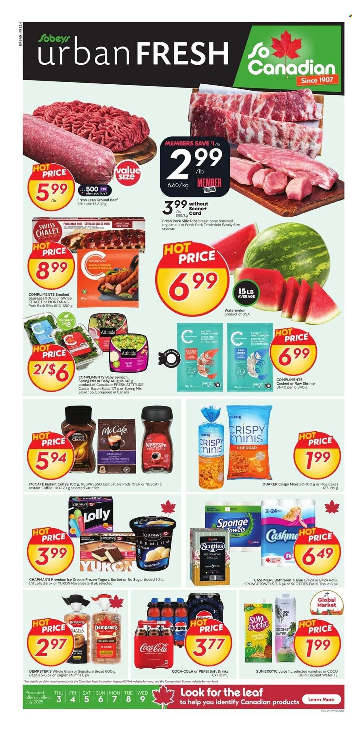 Circulaire Sobeys Urban Fresh - 03 Juillet 2025 - 09 Juillet 2025. Page 1