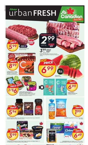 Circulaire Sobeys Urban Fresh - 03 Juillet 2025 - 09 Juillet 2025.