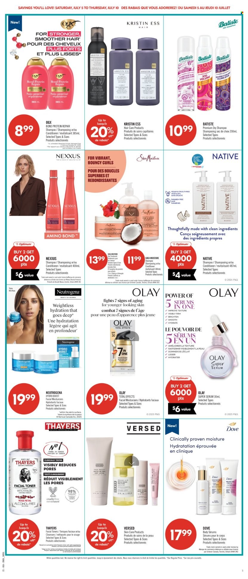 Circulaire Shoppers Drug Mart - 05 Juillet 2025 - 10 Juillet 2025. Page 8