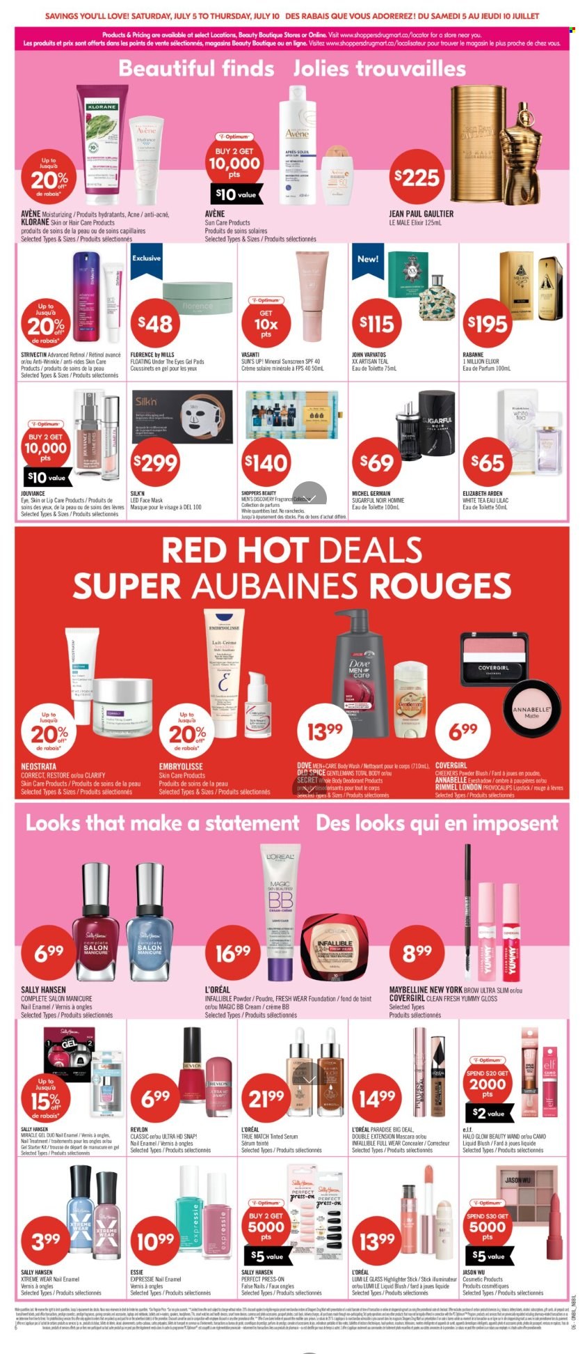 Circulaire Shoppers Drug Mart - 05 Juillet 2025 - 10 Juillet 2025. Page 9