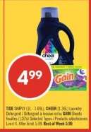 CHEER (1.36L) Laundry Detergent