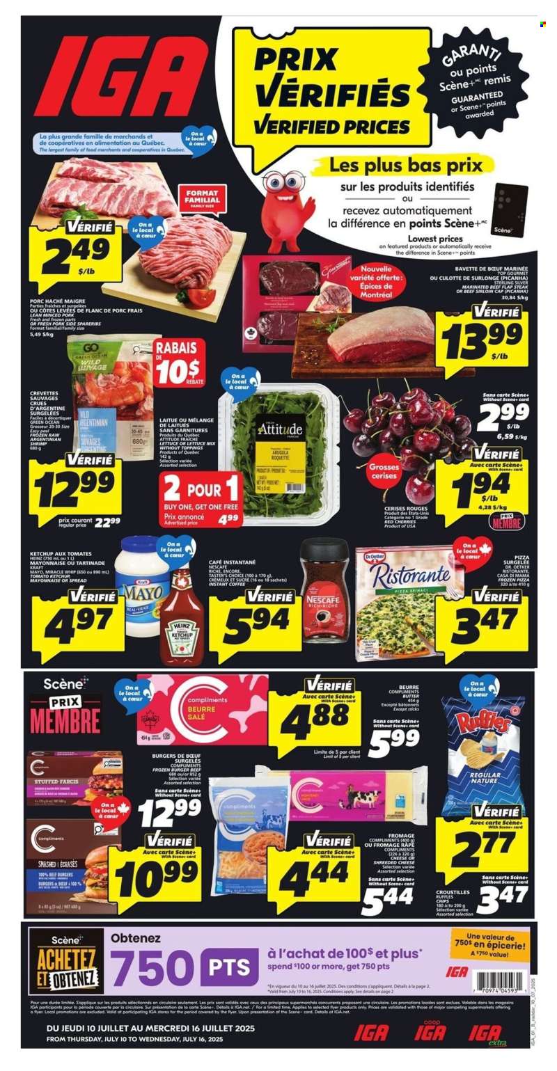 IGA Flyer - July 10, 2025 - July 16, 2025.