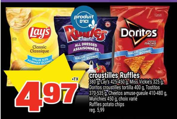 CROUSTILLES RUFFLES