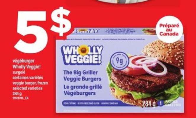 végéburger Wholly Veggie!