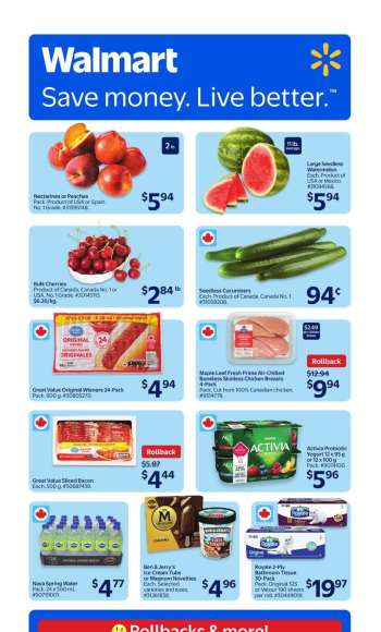 Circulaire Walmart - 10 Juillet 2025 - 16 Juillet 2025.