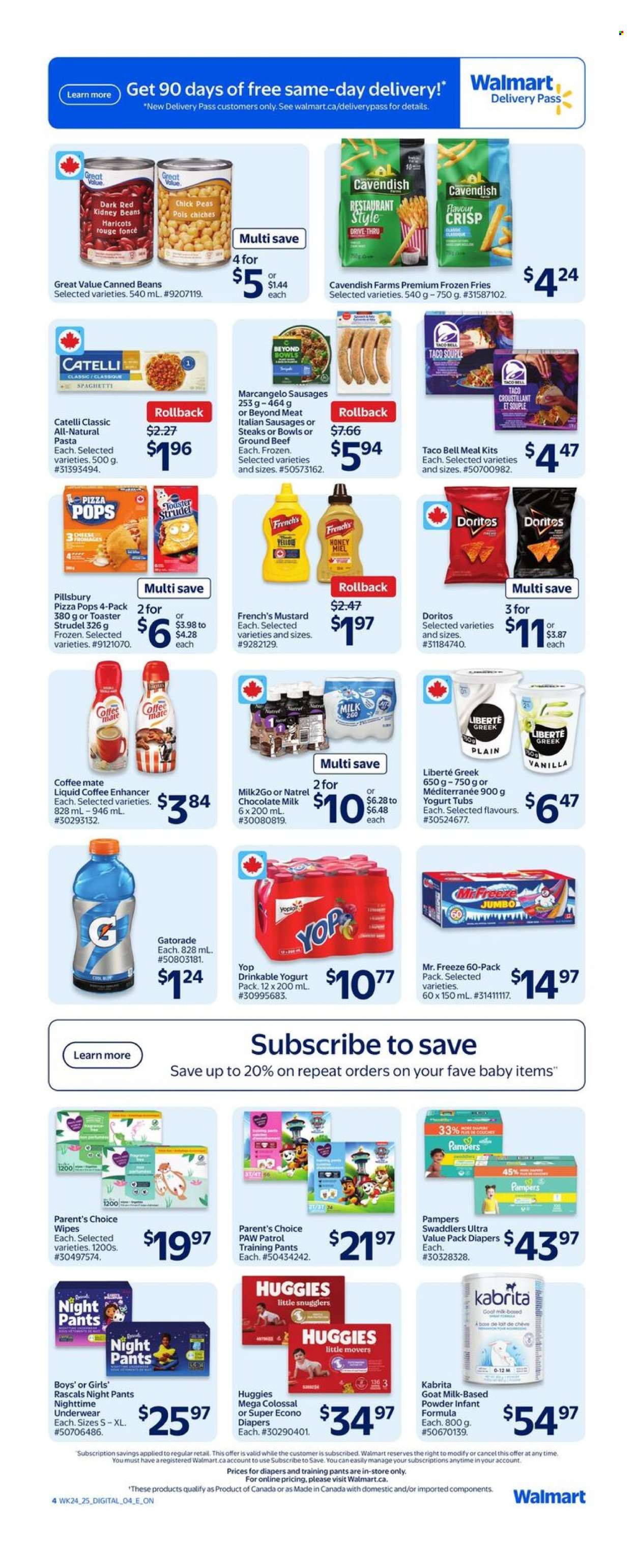 Circulaire Walmart - 10 Juillet 2025 - 16 Juillet 2025. Page 5