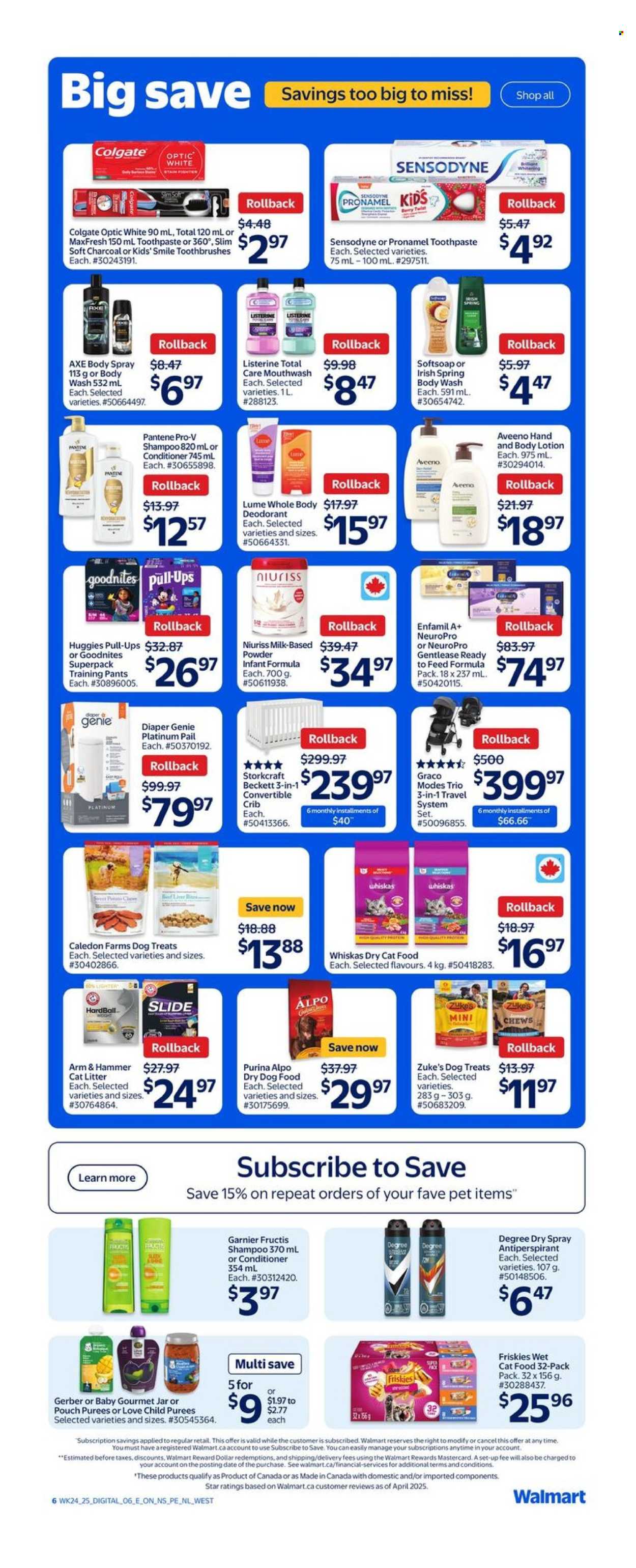 Circulaire Walmart - 10 Juillet 2025 - 16 Juillet 2025. Page 7