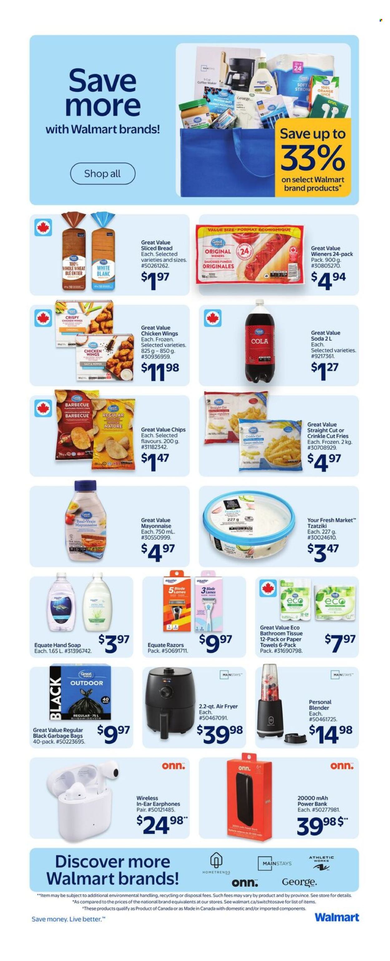 Circulaire Walmart - 10 Juillet 2025 - 16 Juillet 2025. Page 15