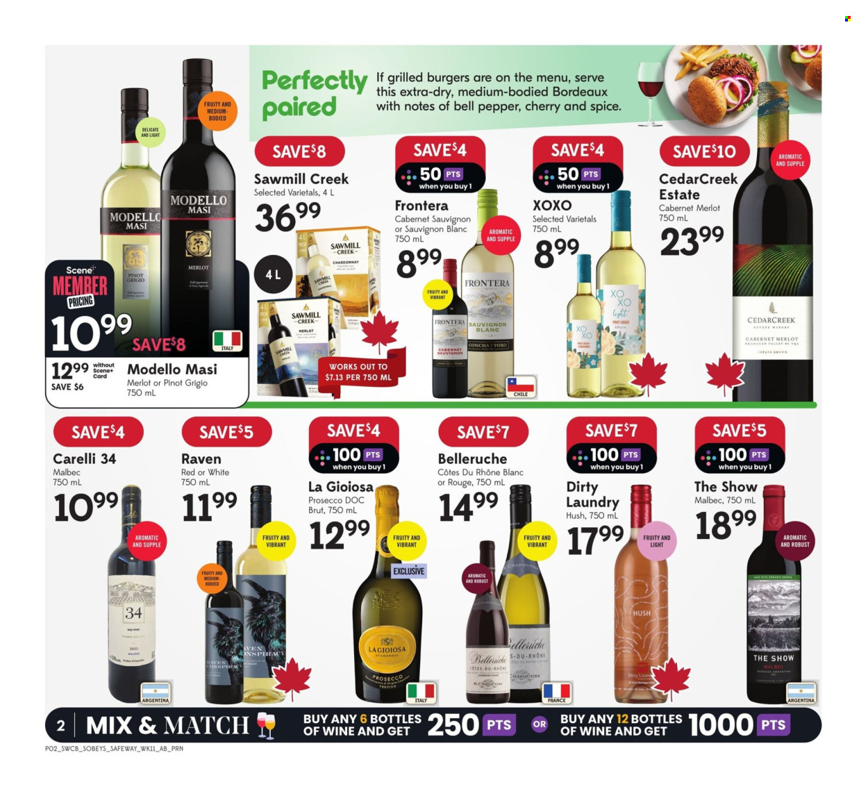 Circulaire Sobeys Liquor - 10 Juillet 2025 - 16 Juillet 2025. Page 2