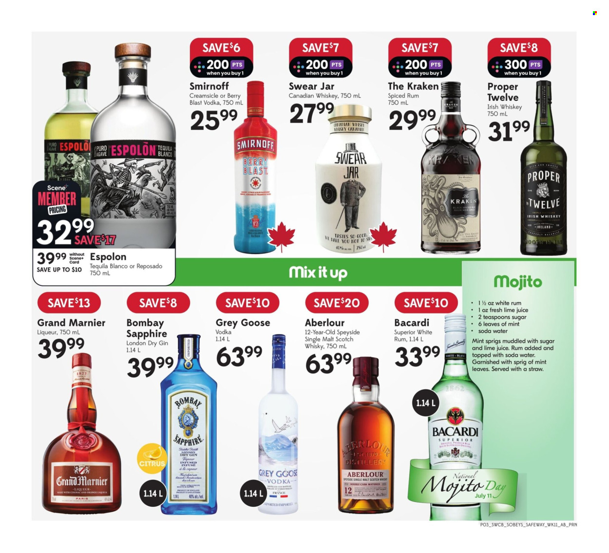 Circulaire Sobeys Liquor - 10 Juillet 2025 - 16 Juillet 2025. Page 3