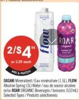 FLOW Alkaline Spring (1L) Water