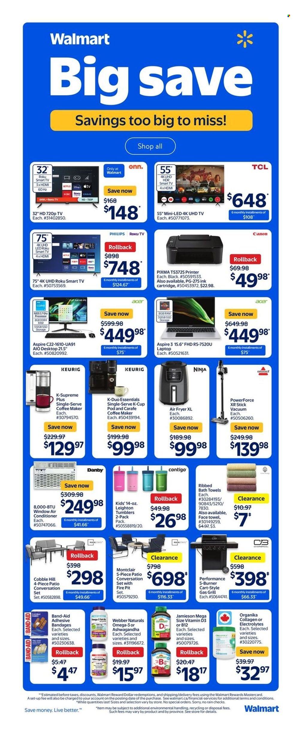 Circulaire Walmart - 10 Juillet 2025 - 16 Juillet 2025. Page 1