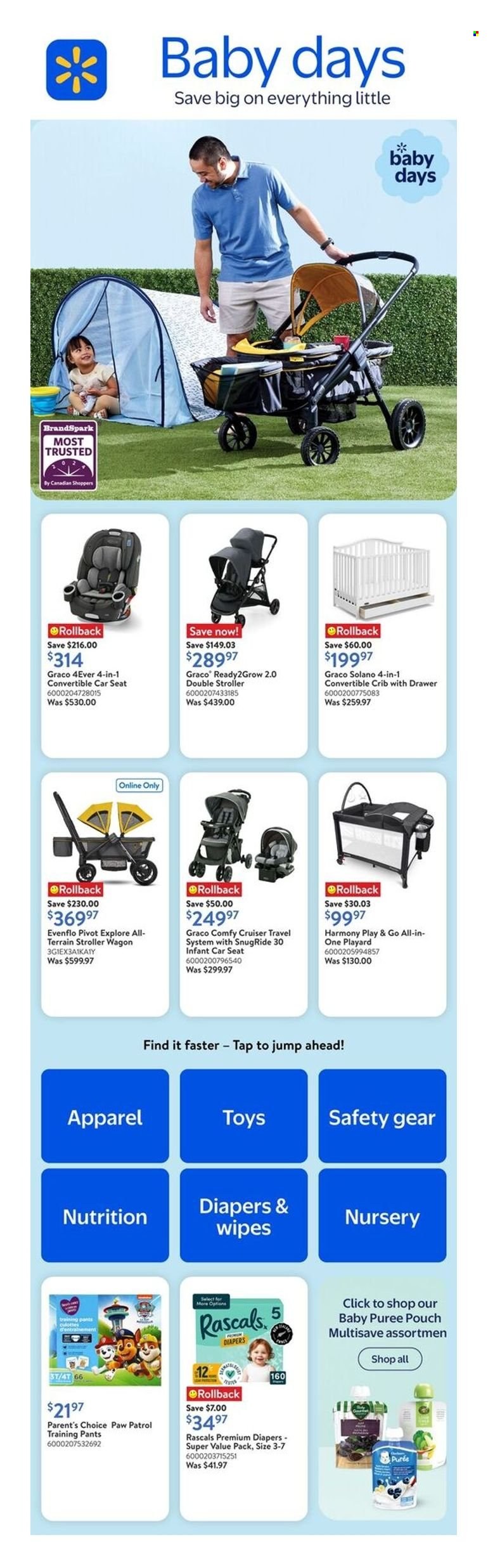 Circulaire Walmart - 03 Juillet 2025 - 16 Juillet 2025. Page 1